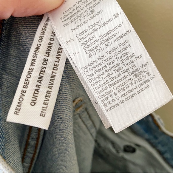 Madewell | Perfect Vintage Jeans High Rise Light Wash Size 26 - Picture 9 of 9